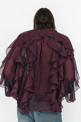 PURE DESIRE Ruffle Blouse