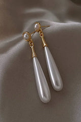 Pearl Drop Dangle Earrings