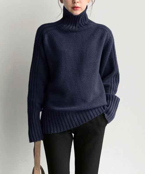 Ember Stripes Turtleneck Sweater