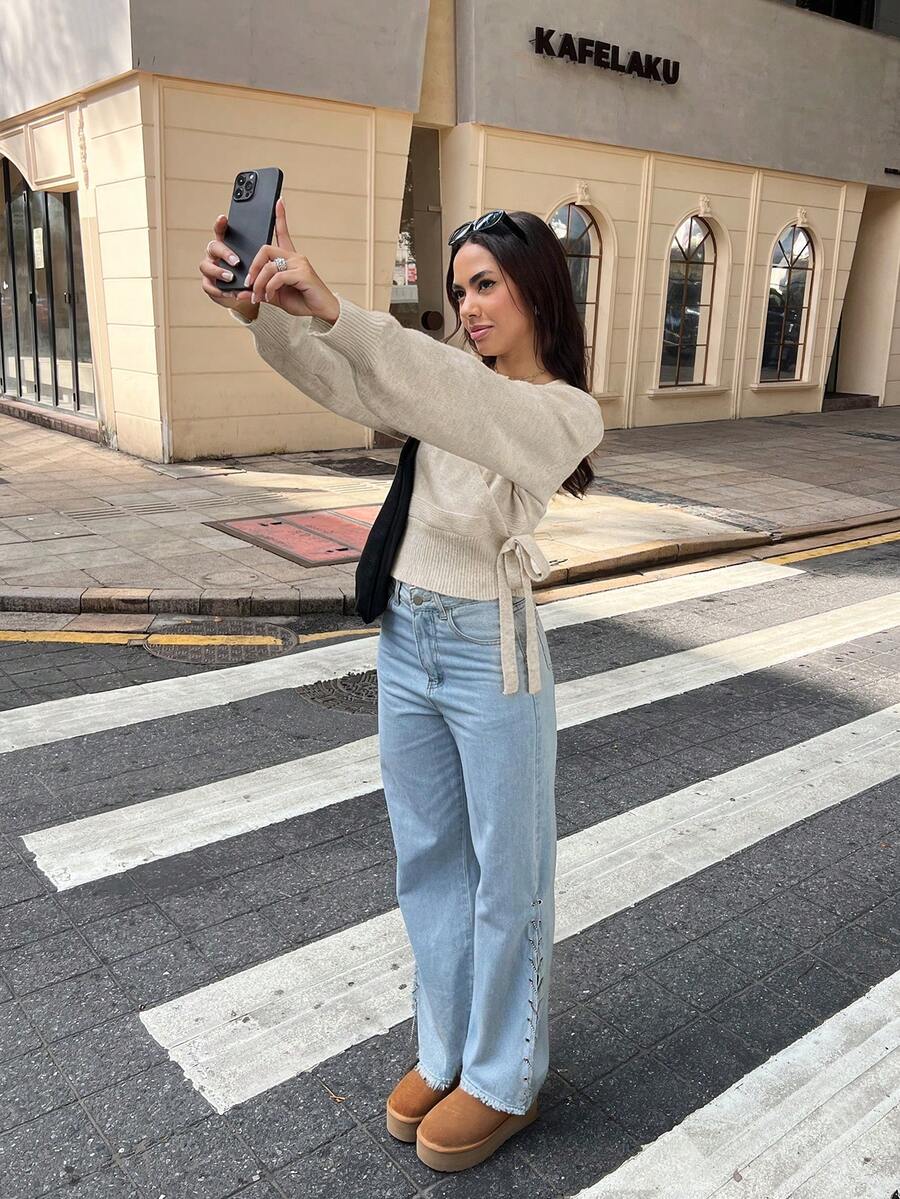 ELENIA  Knit Sweater