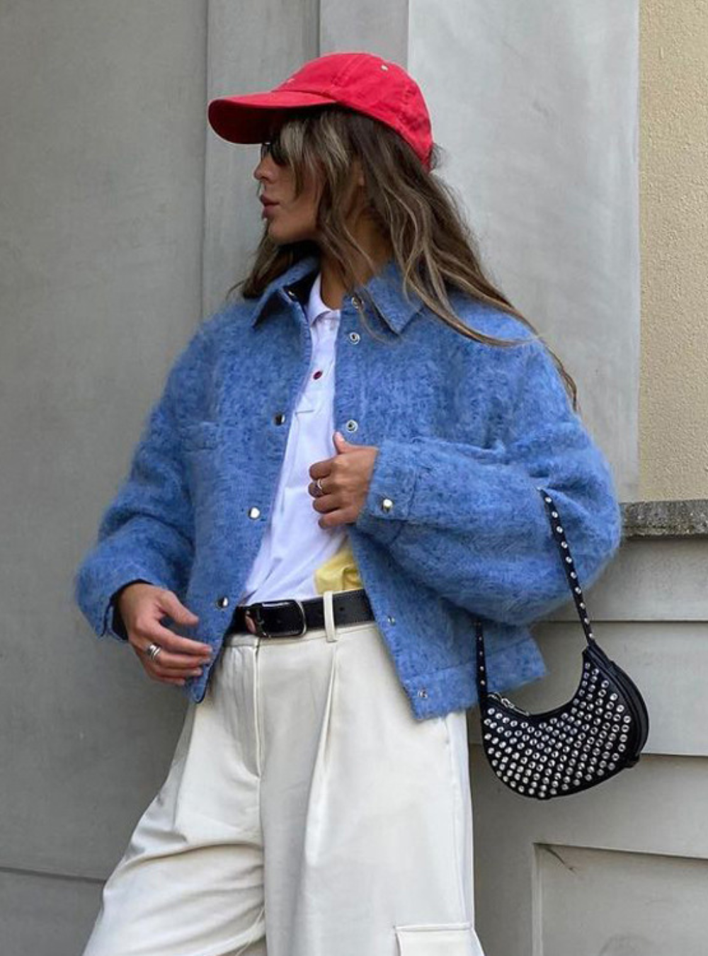 LAUREL Snap-Button Jacket: Amore al Primo Indosso