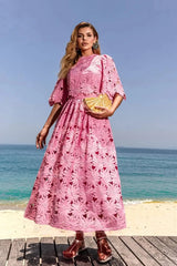 LIORAÉ Lace Top & Maxi Skirt Set