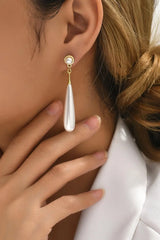 Pearl Drop Dangle Earrings