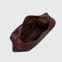 AMALFI CHARM Grigio Leather Bag