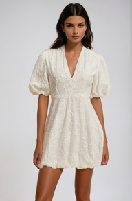 ANGÉLICA Embroidered Dress