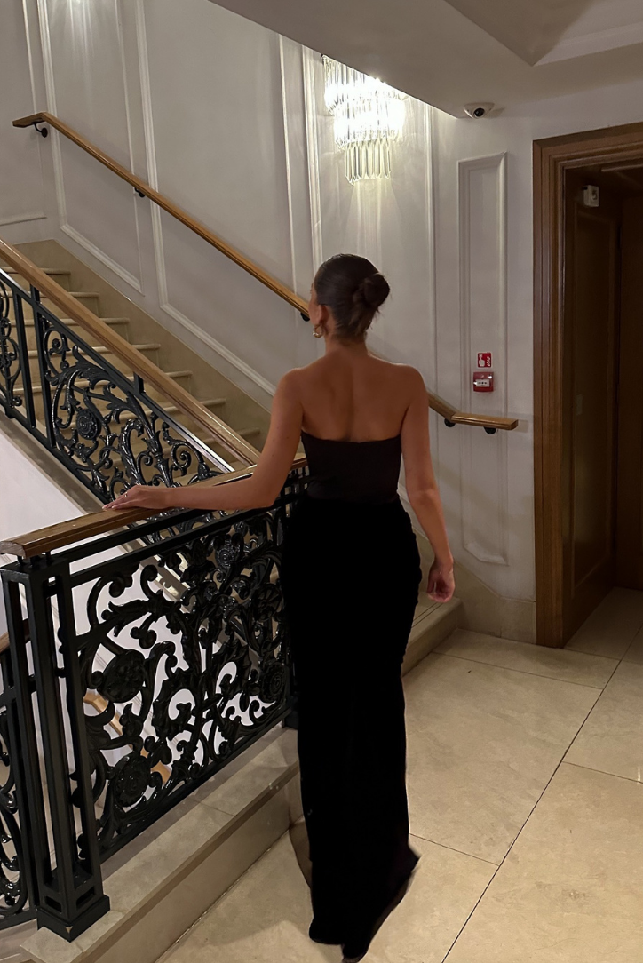 BELLANOTE Nero Maxi Dress