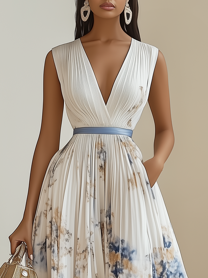 LUCIERA Maxi Dress