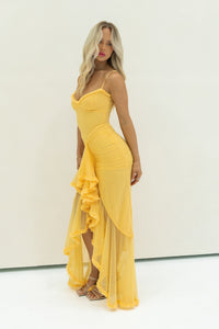 FLAVIA Ruffle Maxi Dress
