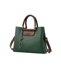 JANVENI Verde Elegant Leather Bag