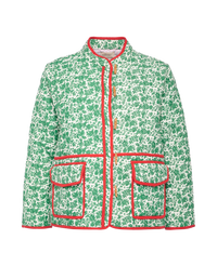 AMY'S Floran Print Patchwork Jacket