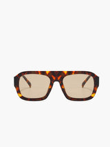 LUNARA Bold Square Frame Sunglasses