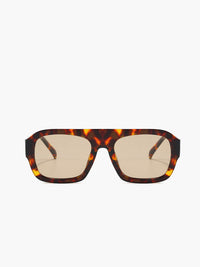 LUNARA Bold Square Frame Sunglasses
