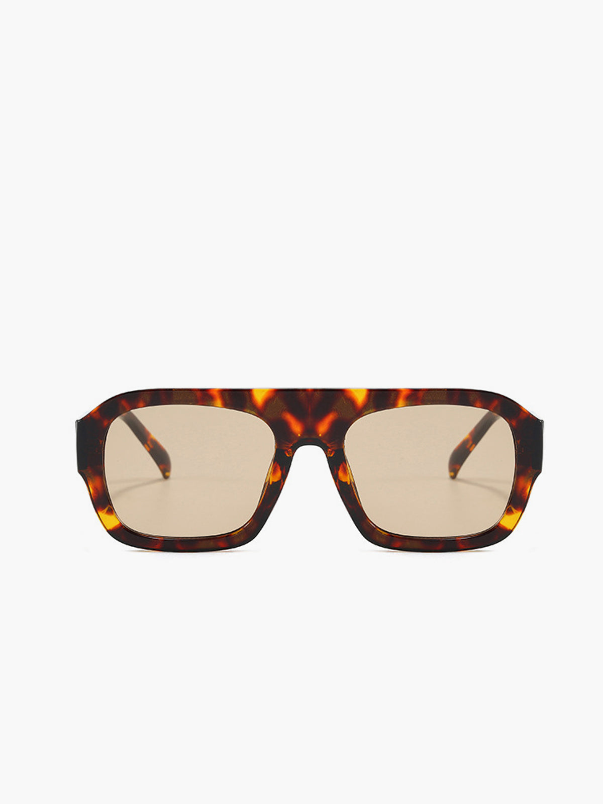 LUNARA Bold Square Frame Sunglasses