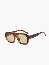 LUNARA Bold Square Frame Sunglasses
