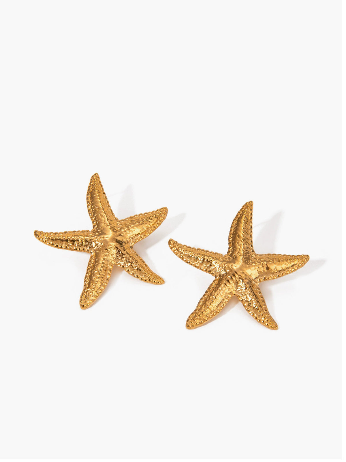 EARRING Gold Starfish Stud Earrings