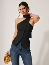 LINEN Halter Top