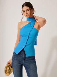 LINEN Halter Top