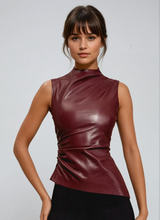 SCARLETT Leather Top