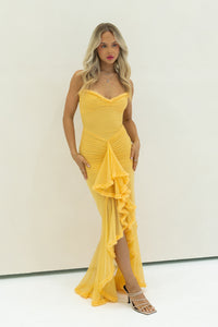 FLAVIA Ruffle Maxi Dress