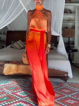 ELARA Gradient Maxi Dress