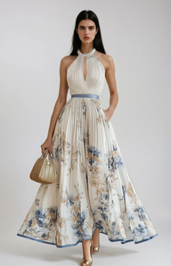 SABINE Floral Maxi Dress