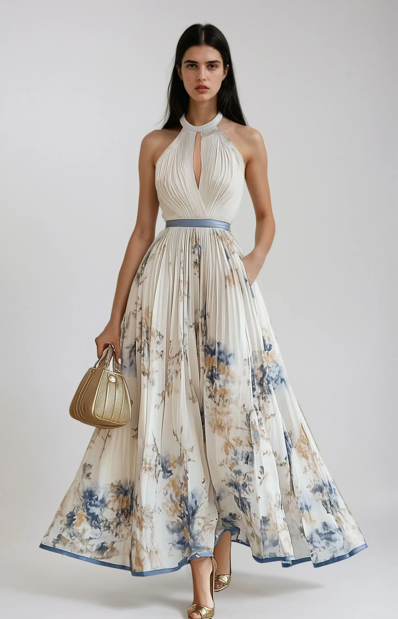 SABINE Floral Maxi Dress