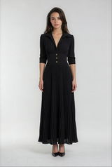 ELARIS Belted Maxi Dress