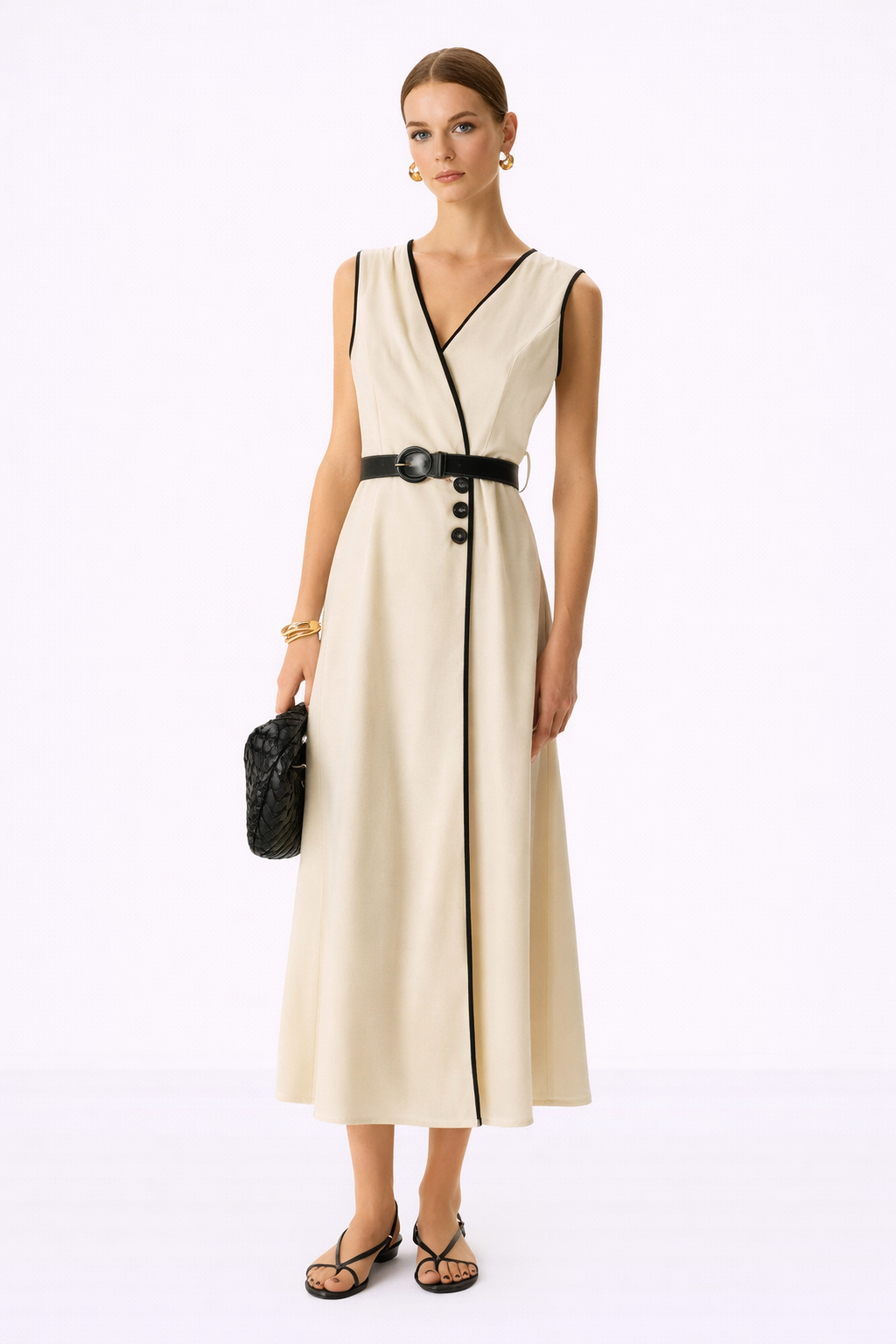 CÉLENA Midi Dress