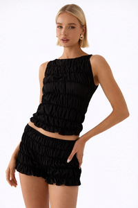 OLYSA Top & Skirt Set
