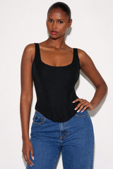 AVIERA Boned Longline Corset Top