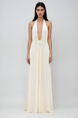 ALTHEA Cupro Maxi Dress