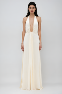 ALTHEA Cupro Maxi Dress