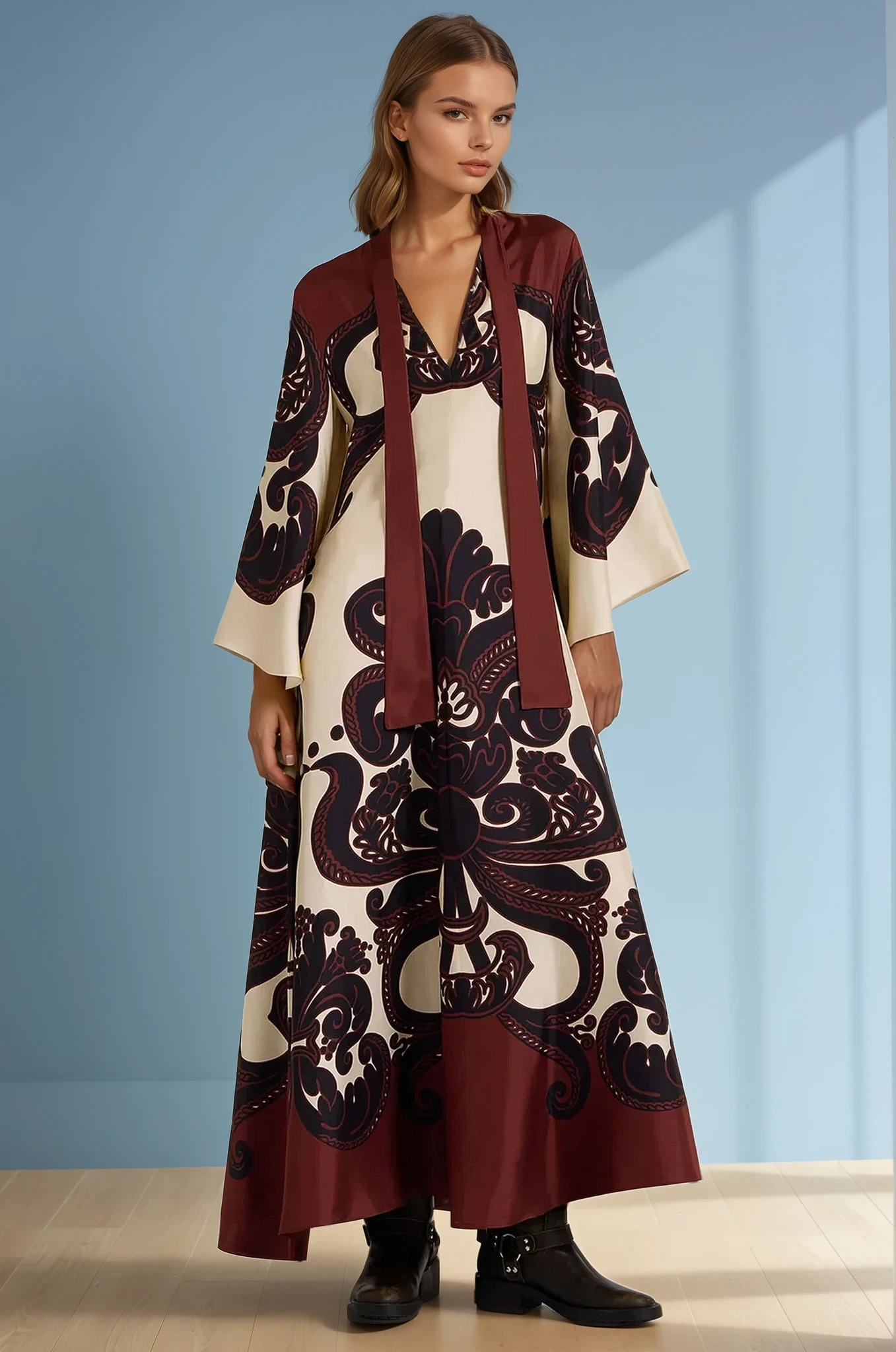 Auravella Satin Dress