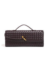 Woven Clutch with Top Handle