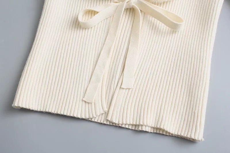 Bellina Fur-Trim Cardigan