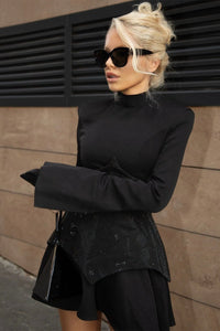 SOLENE Sequin Mini Dress