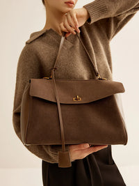 CARGEN Utility Large-Capacity Flap Shoulder Bag