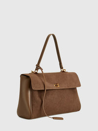 CARGEN Utility Large-Capacity Flap Shoulder Bag