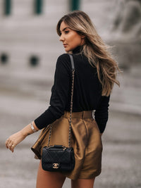 ALESSIA Bronze Tailored Shorts