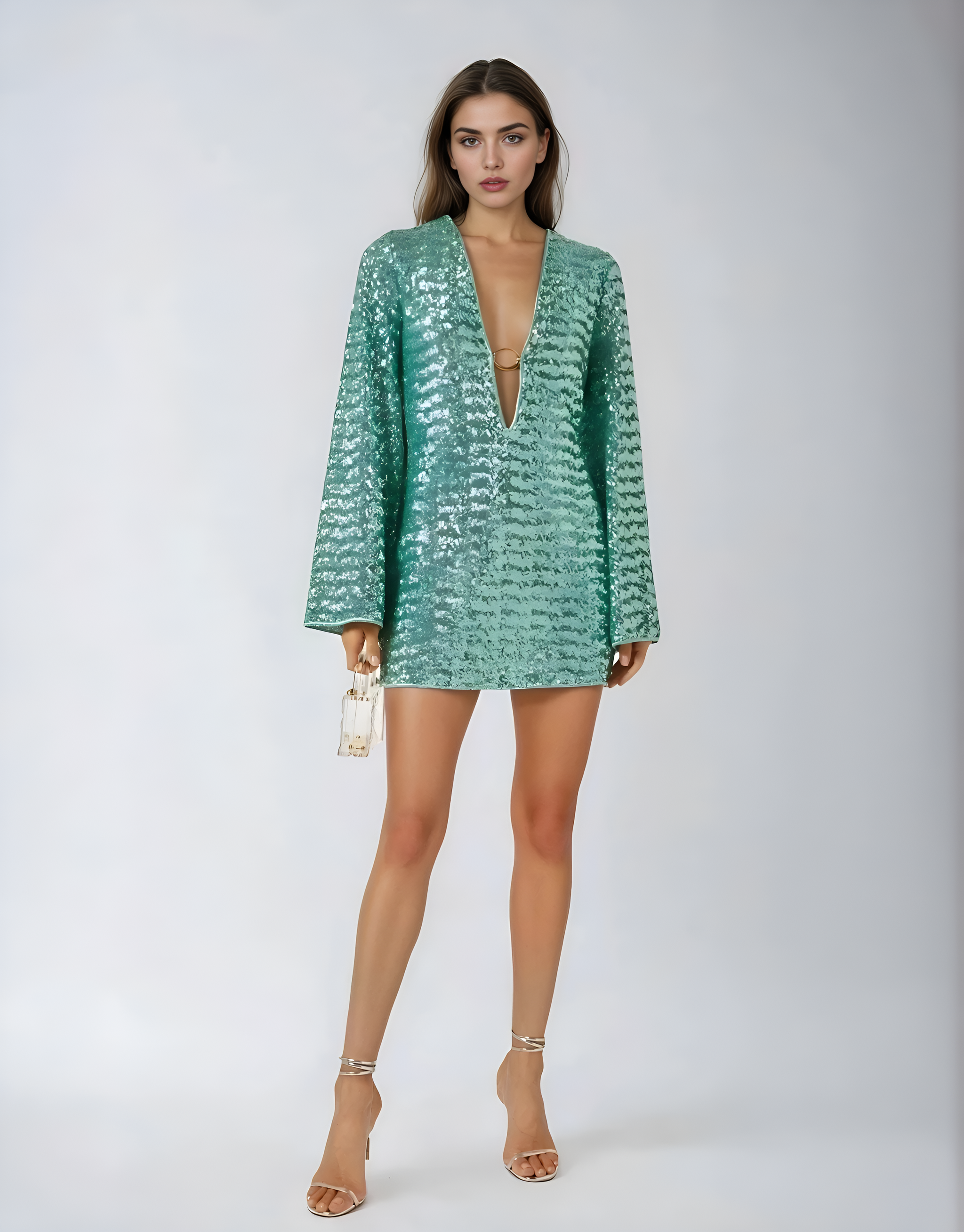 LUMINA Sequin Mini Dress