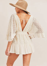 AMERA Boho Lace Romper