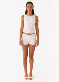 OLYSA Top & Skirt Set