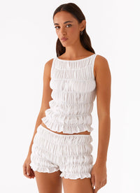 OLYSA Top & Skirt Set