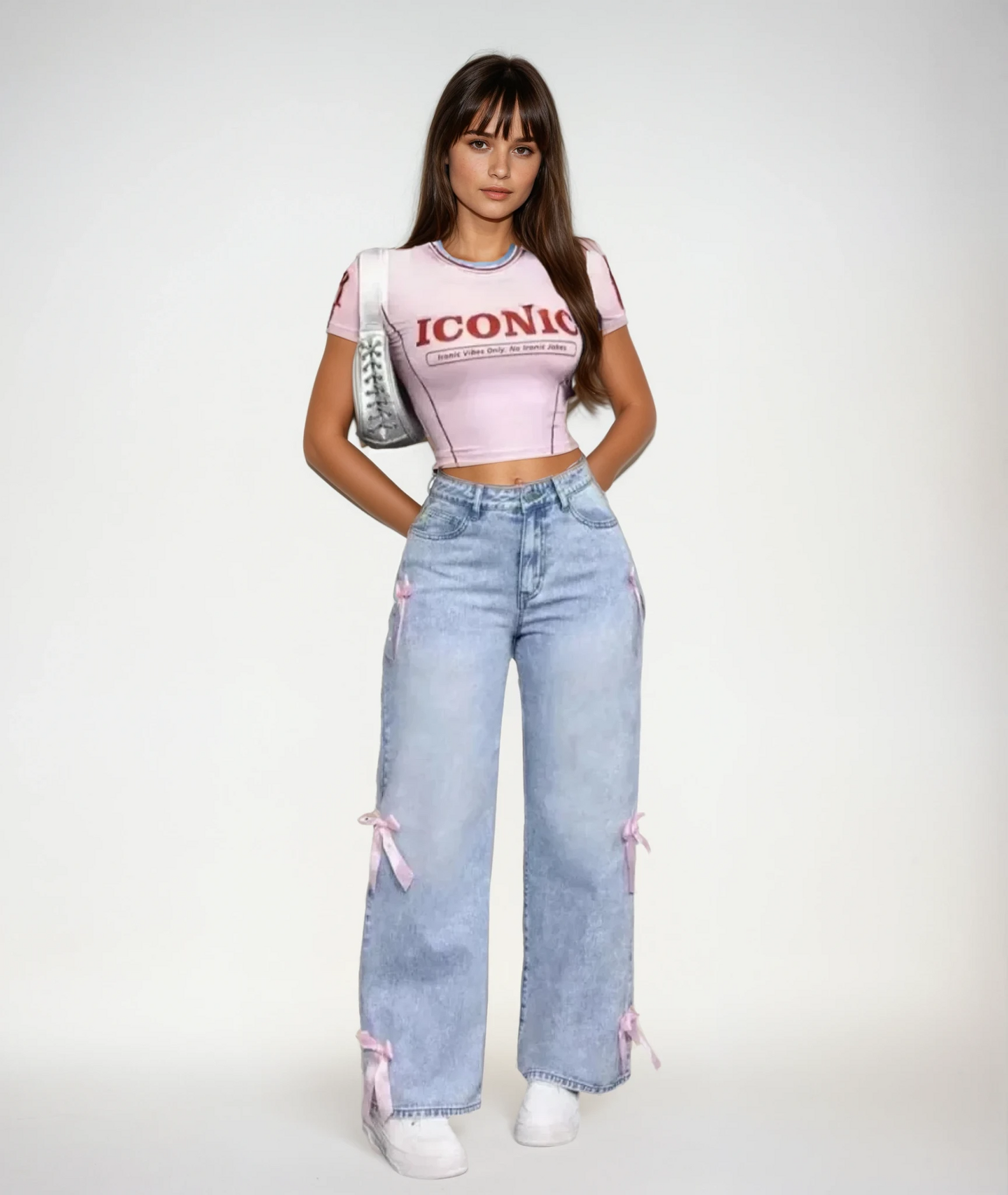 Street Muse - Bow Jeans