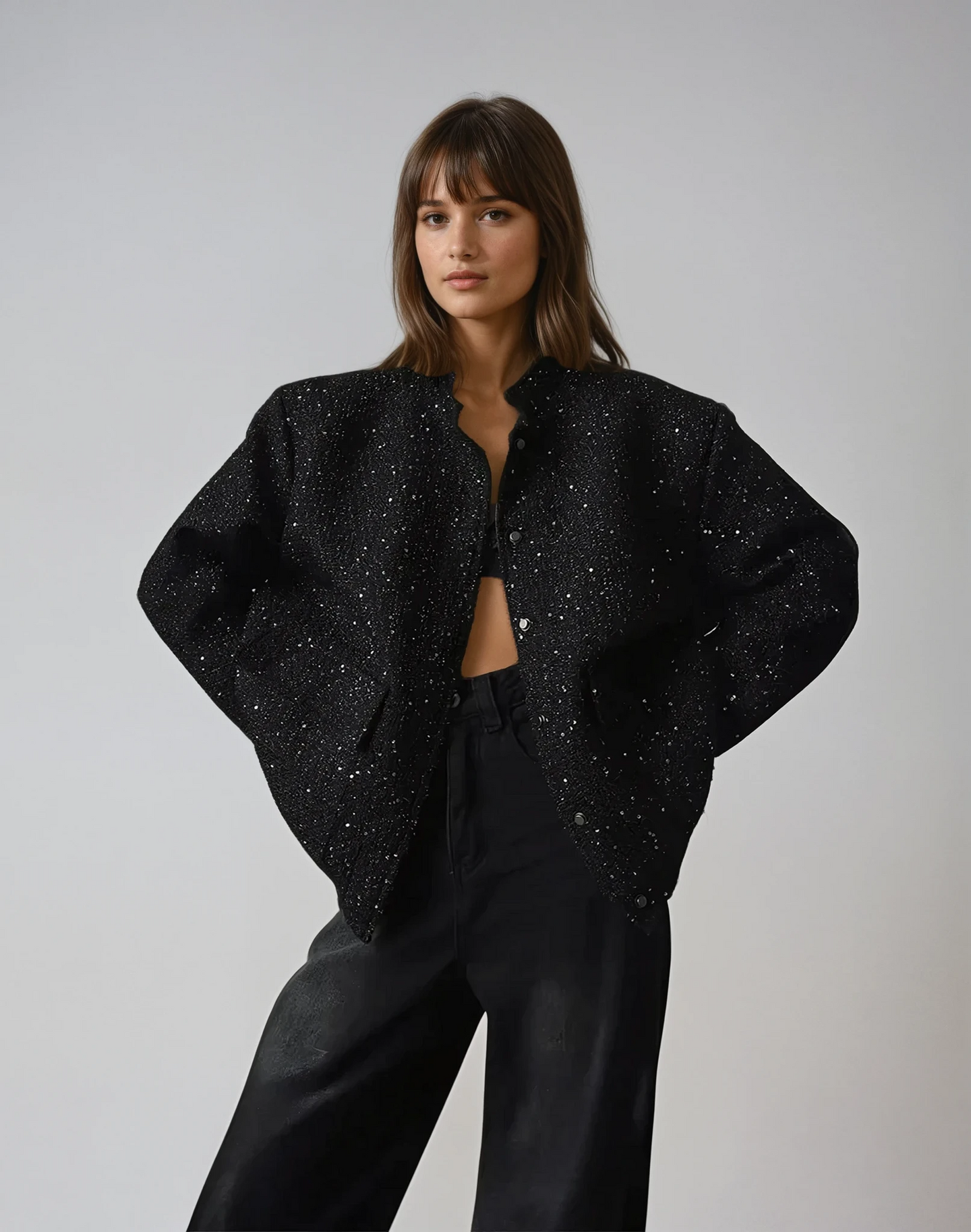 LUMINA Sequin Jacket