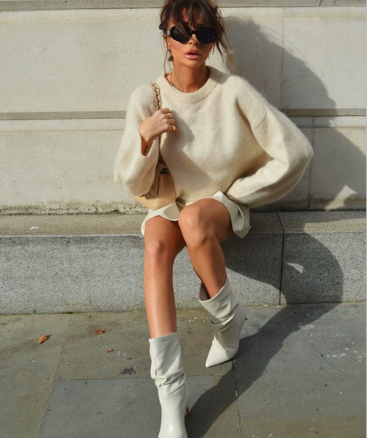 LINA Maglione in Maglia