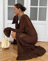 CÉLESTE French Holiday Woolen Coat