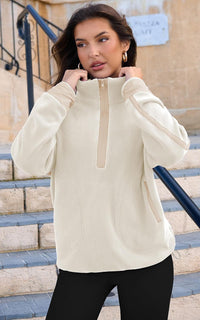 ZipFusion Hoodie White