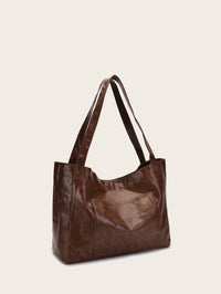 AURELIA Marrone Vintage Leather Tote Bag