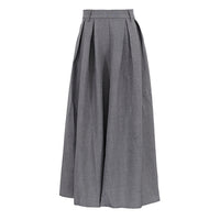 Isabella - Long Pleated Skirt with High Waist
